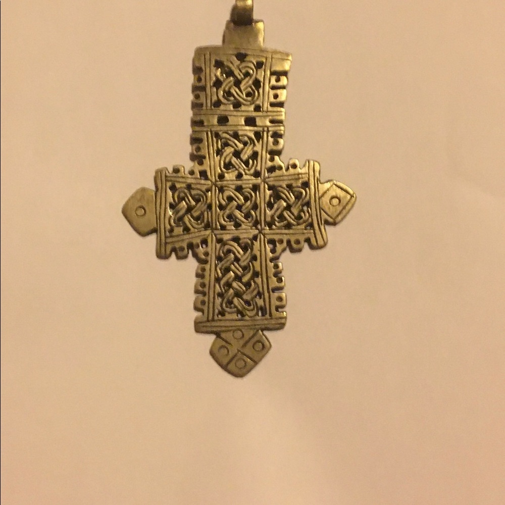 Ethiopian Coptic Cross Pendant